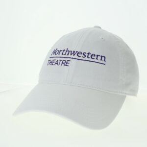 Northwestern Theatre Legacy Unconstructed Adjustable White Hat