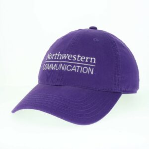 Northwestern School of Communication Legacy Unconstructed Adjustable Purple Hat