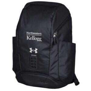 Northwestern I Kellogg Under Armour Black Contain Backpack