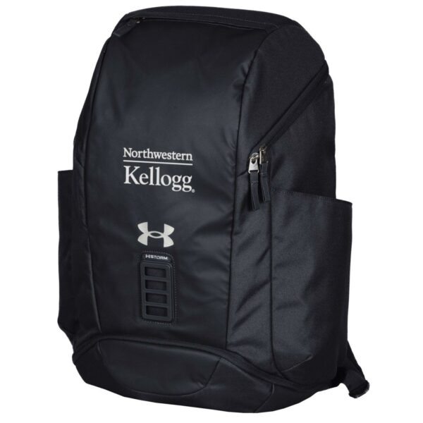 Northwestern I Kellogg Under Armour Black Contain Backpack