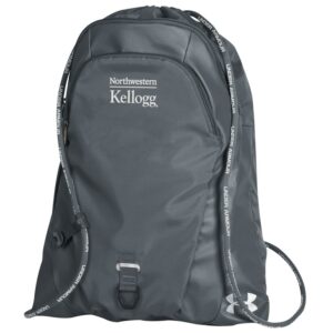 Northwestern I Kellogg Under Armour Pitch Grey Undeniable Sackpack 2.0