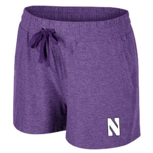 Northwestern University Wildcats Colosseum Ladies Morningside Shorts