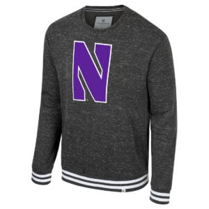 Northwestern University Wildcats Colosseum Men's I Need Your Clothes Crew