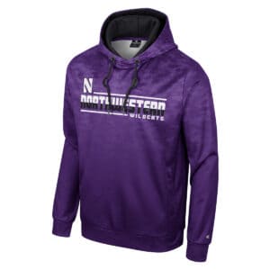 Northwestern University Wildcats Colosseum Men's The Machine Sublimated Hoodie