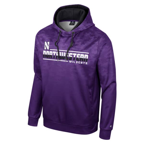 Northwestern University Wildcats Colosseum Men's The Machine Sublimated Hoodie
