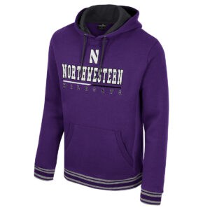 Northwestern University Wildcats Colosseum Men's What We Make Pullover Hoodie