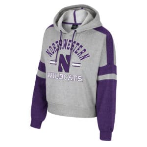 Northwestern University Wildcats Colosseum Ladies Under Cover Hoodie