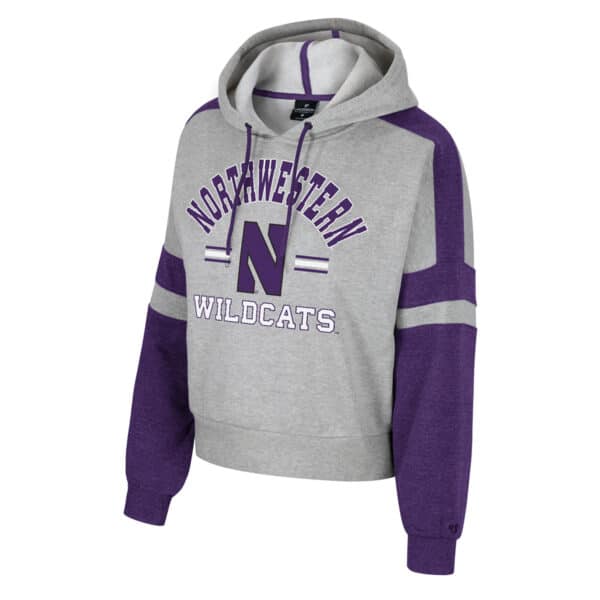 Northwestern University Wildcats Colosseum Ladies Under Cover Hoodie