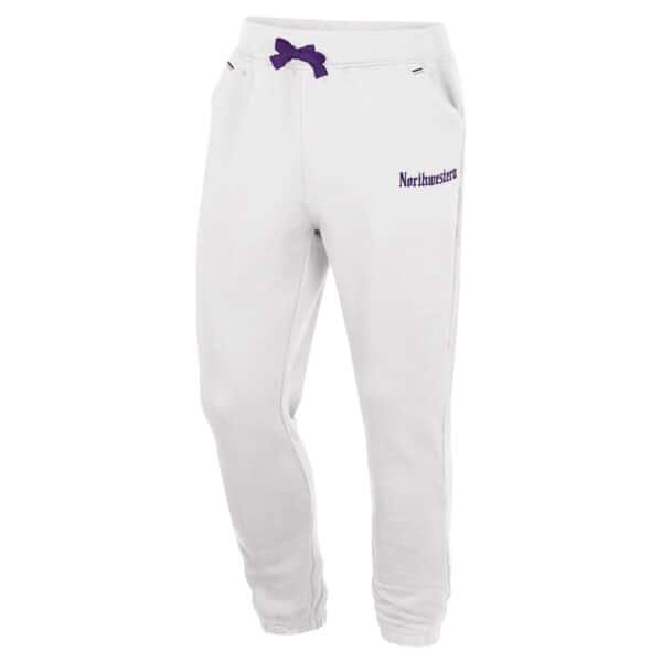 Northwestern University Wildcats Colosseum Men's White I'll Be Back Pant