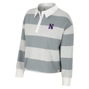 Northwestern University Wildcats Colosseum Ladies World Peace Rugby Pullover
