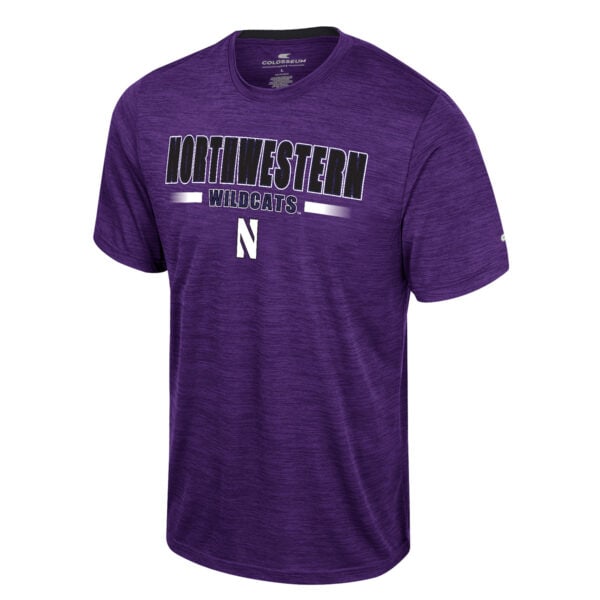 Northwestern University Wildcats Colosseum Men's Wright S/S Tee