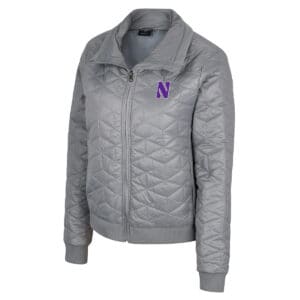 Northwestern University Wildcats Colosseum Ladies Gracie Puffer Jacket