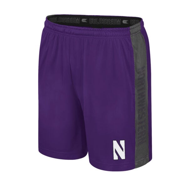 Northwestern University Wildcats Colosseum Men's Smach Talk Purple Shorts
