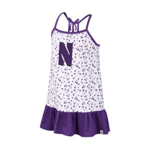 Northwestern University Wildcats Colosseum Toddler Robin Floral Dress