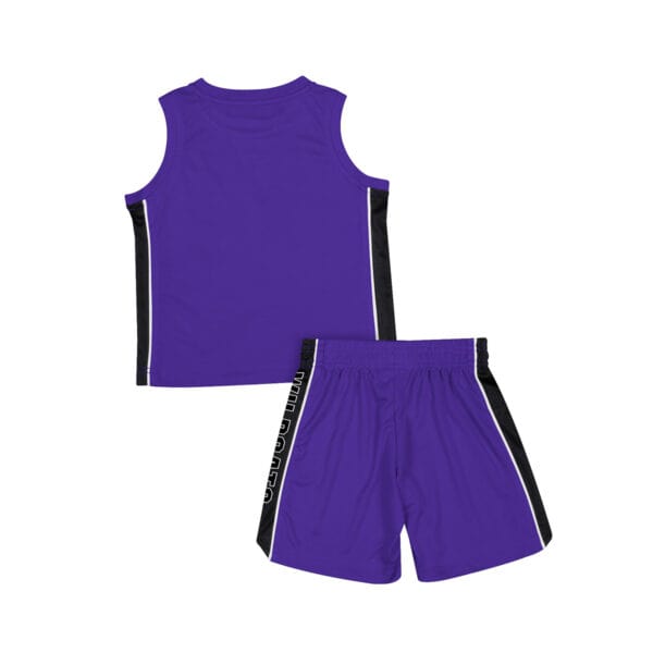Northwestern University Wildcats Colosseum Toddler Vecna Tank & Short Set-Back