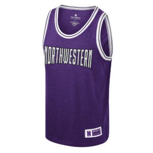 Northwestern University Wildcats Colosseum Men's Purple Shooting Tank