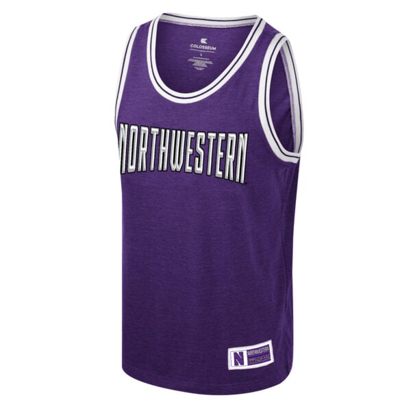 Northwestern University Wildcats Colosseum Men's Purple Shooting Tank