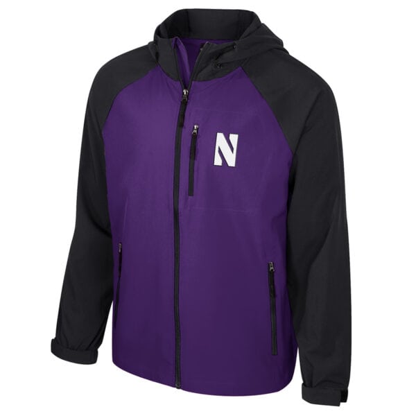 Northwestern University Wildcats Colosseum Men's Wilkes Full Zip Jacket