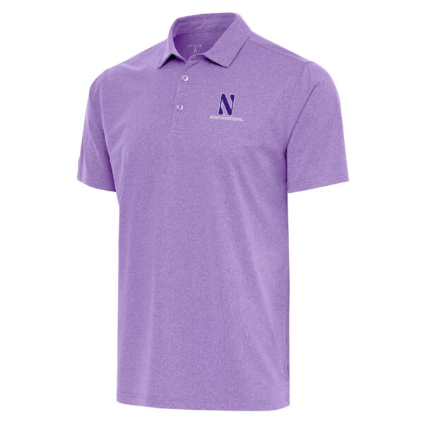 Northwestern University Wildcats Antigua Men's Score Purple Polo Shirt