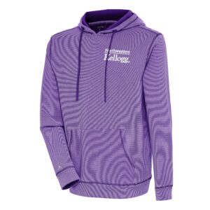 Northwestern I Kellogg Antigua Men's Purple Axe Bunker Hood
