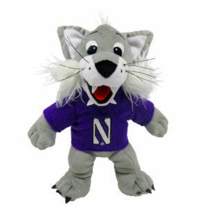 Northwestern University Wildcats Mascot Willie The Wildcat Plush