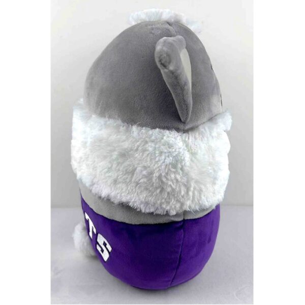 Northwestern University Wildcats Mascot Willie The Wildcat Pillow - Image 3