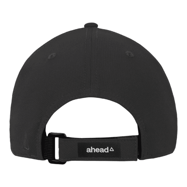 Northwestern University Wildcats Ahead Constructed Performance Graphite Velcro Back Hat with Stylized N Design -2