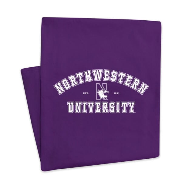 Northwestern University Wildcats Purple Pro-Weave® Sweatshirt Blanket