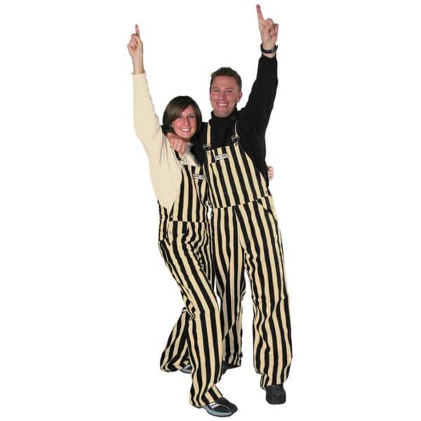 Black & Tan Adult Game Bib Overalls