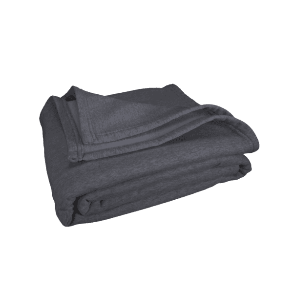 Northwestern University Wildcats Charcoal Pro-Weave® Sweatshirt Blanket -2