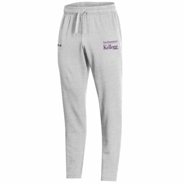 Kellogg Men's Under Armour Silver Grey Heather All Day Open Bottom Pant