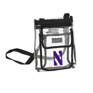 Northwestern University Wildcats Gameday Clear Crossbody