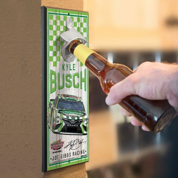 Northwestern University Wildcats Bottle Opener Wood Sign 5"X11"-2