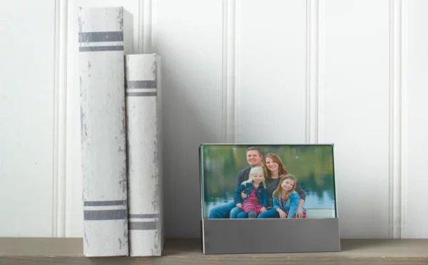 Northwestern University Wildcats Deluxe Glass and Metal Picture Frame-2