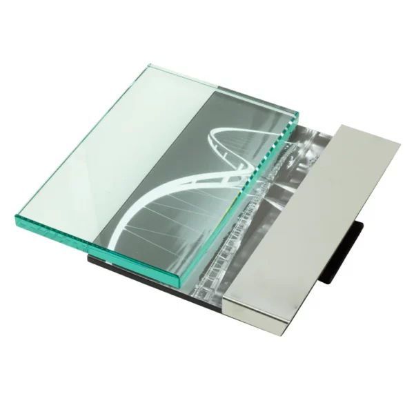 Northwestern University Wildcats Deluxe Glass and Metal Picture Frame-3