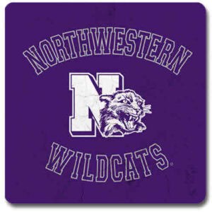 Northwestern University Wildcats Ceramic Coaster #11