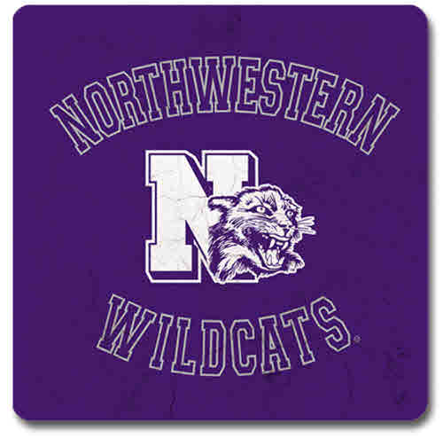 Northwestern University Wildcats Ceramic Coaster #11