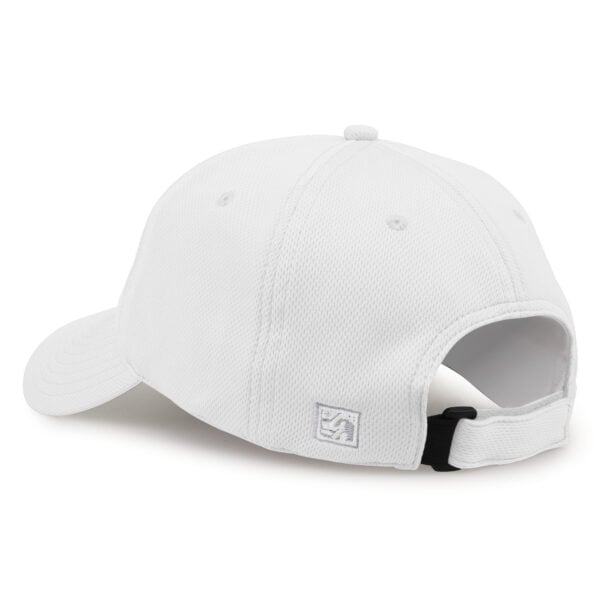 Northwestern University Wildcats Game Unconstructed White Velcro Back Hat with Multicolor N-cat Design -Back