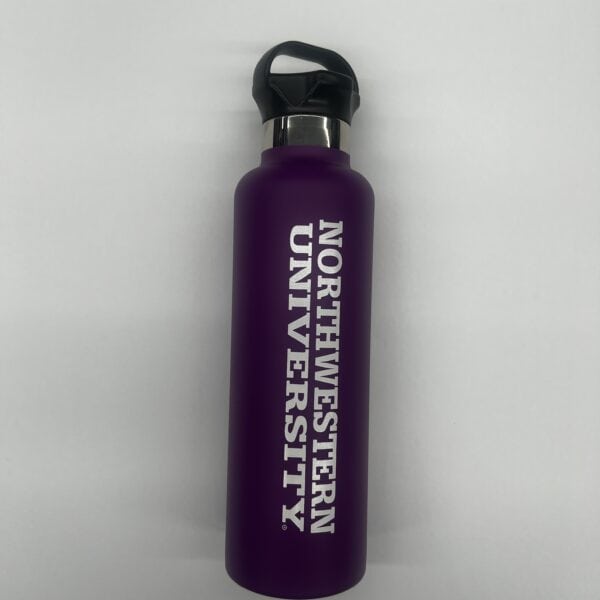 Northwestern University Wildcats 25 oz. h2go Ascent Stainless Steel Insulated Purple Water Bottle-2