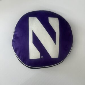 Northwestern University Wildcats Purple Puff Pillow 15"