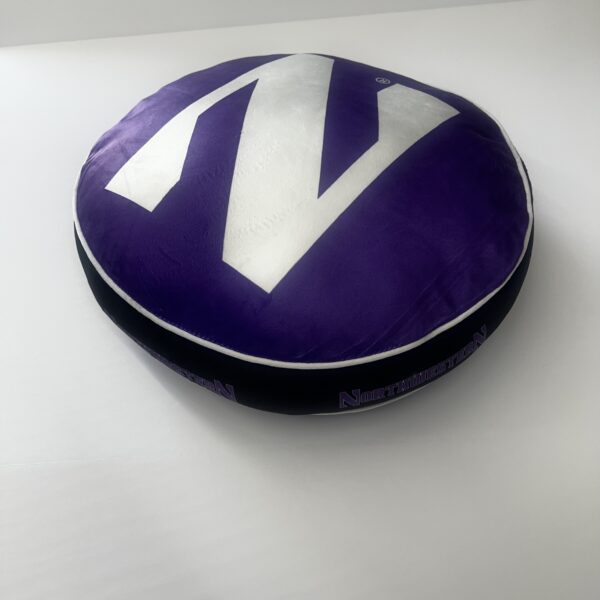 Northwestern University Wildcats Purple Puff Pillow 15"-3