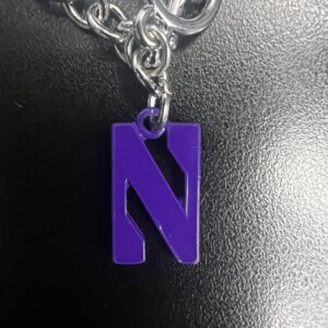 Northwestern University Wildcats Purple N Logo Toggle Bracelet