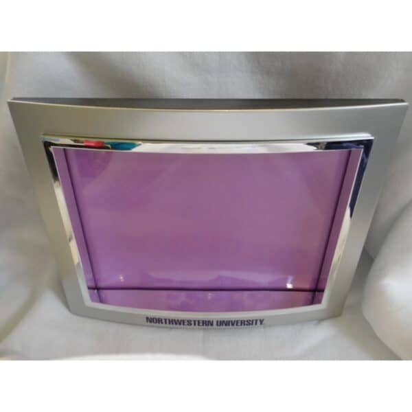Northwestern University Wildcats 4"X6" Silver Picture Frame - Image 2