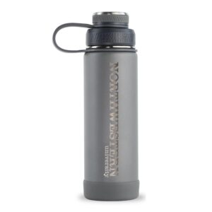 Northwestern University Wildcats 20oz EcoVessel Slate Gray The Boulder Water Bottle