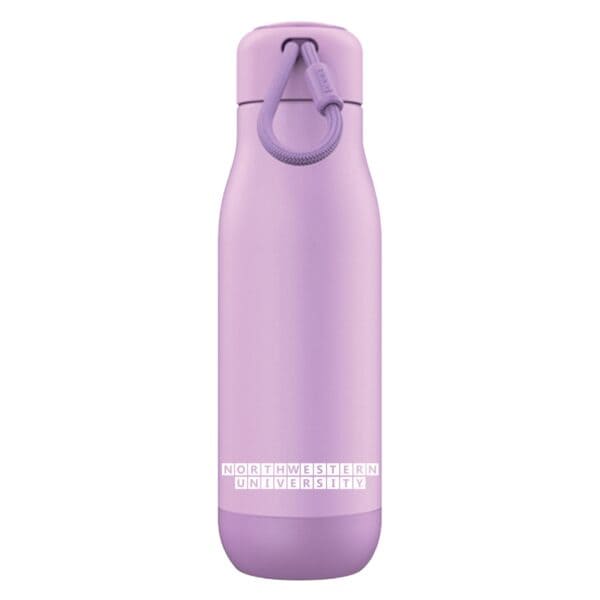Northwestern University Wildcats 18oz Lavender Zoku Bottle