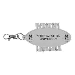 Northwestern University Wildcats Caddy Bag Tag & Ball Marker Set