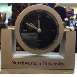 Northwestern University Wildcats Mantel Clock