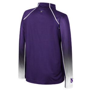 Northwestern University Wildcats Colosseum Youth Boys Purple Armada 1/4 Zip-Back