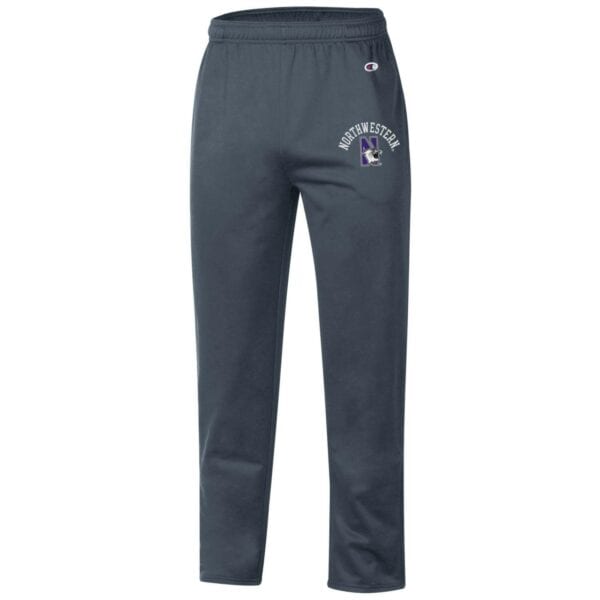 Northwestern University Wildcats Men's Champion GMC Charcoal Recycled Poly Fleece Pants