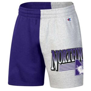 Northwestern University Wildcats Men's Old School Fleece Shorts